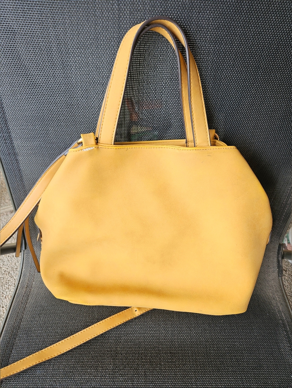 Free People Leslie Leather REHAB Tote.